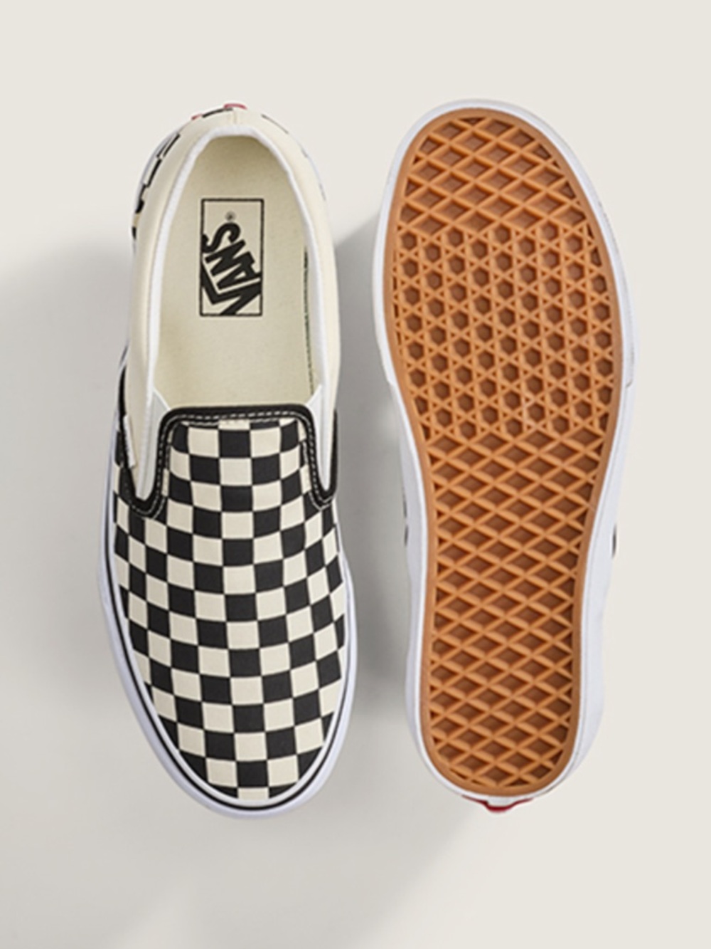 Vans Classic Slip-On Checkerboard Shoes Unisex Size Men’s 7 Women’s 8.5